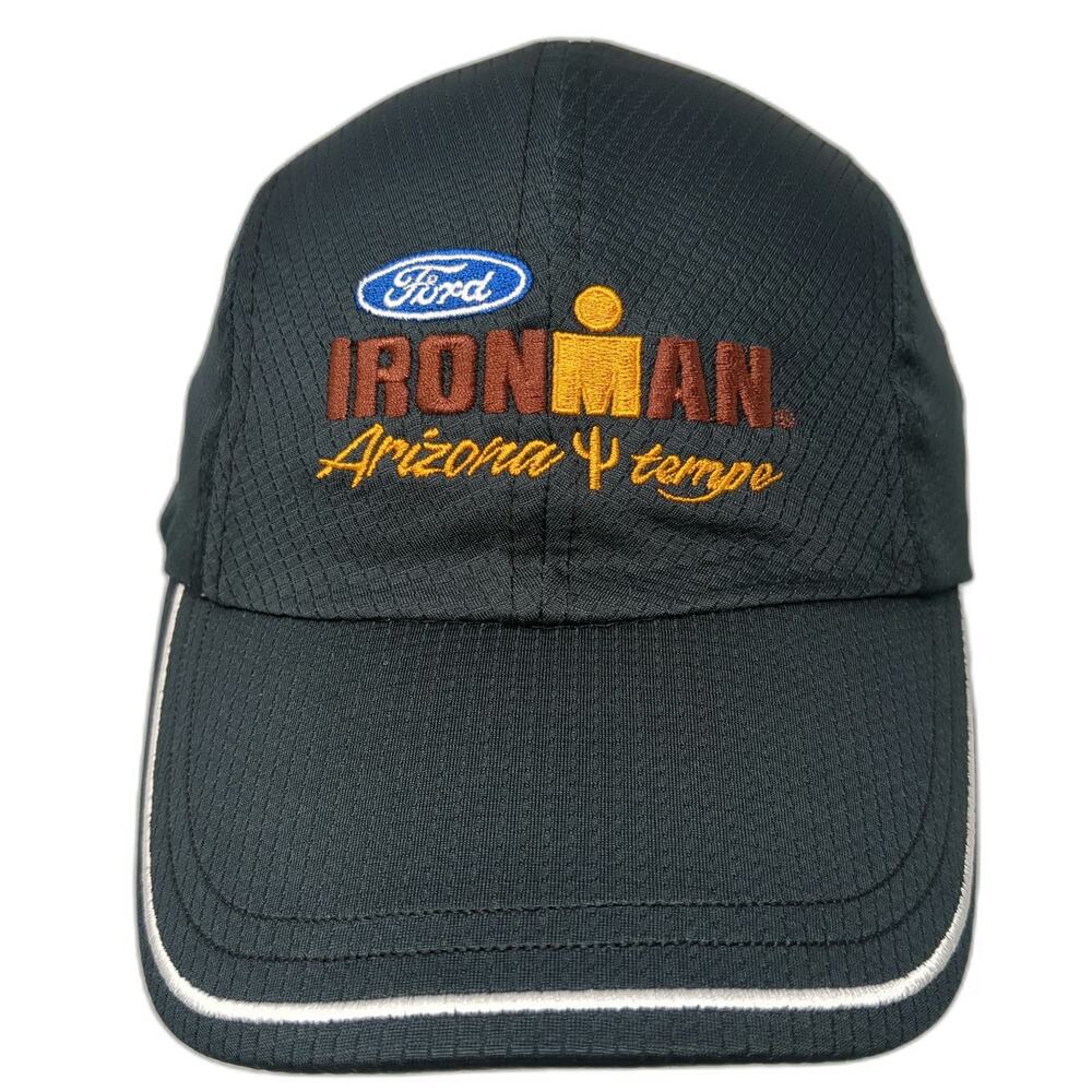 Headsweats Ford Ironman Arizona Tempe Triathlon Black Hat One Size Baseball Cap